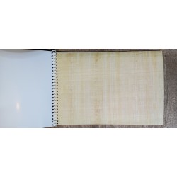 Papyrus paper Sketchbook. Handmade papyrus sketchbook