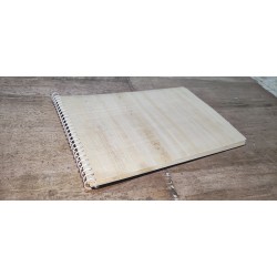 Papyrus paper Sketchbook. Handmade papyrus sketchbook